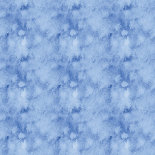Celeste - Camelot Fabrics - Watercolour Wash - Light Blue