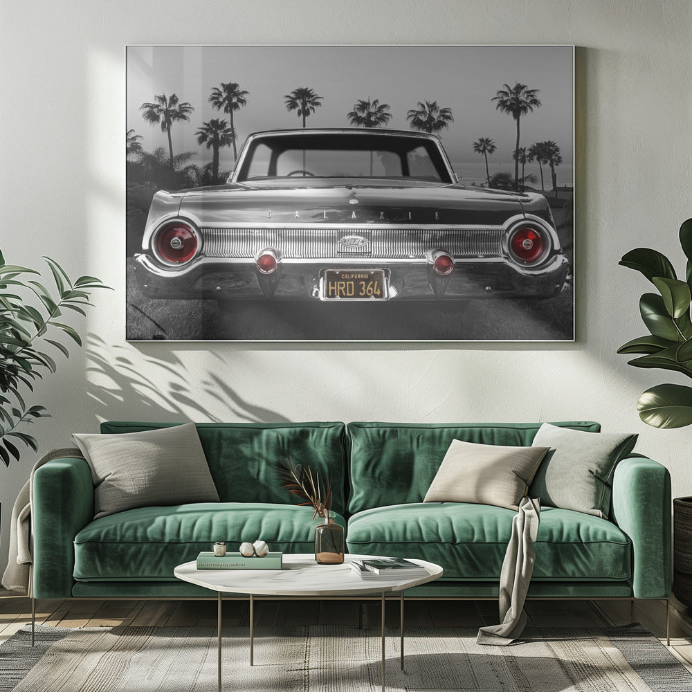 Décoration murale Ford Galaxie 500XL sur toile