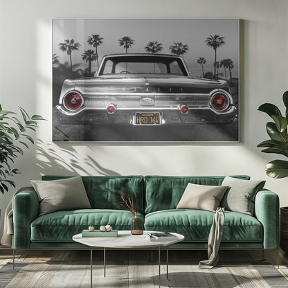 Décoration murale Ford Galaxie 500XL sur toile