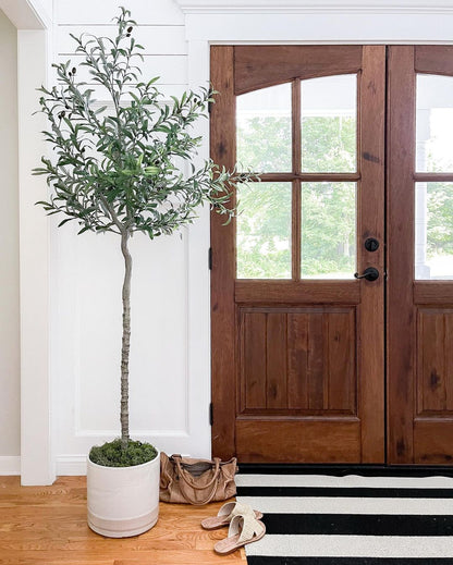 Plante artificielle en pot Olivier Oli (plusieurs tailles)