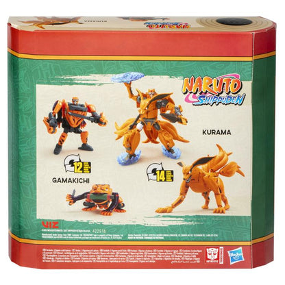 Transformers Collaborative Naruto: Shippuden x Transformers Kurama & Gamakichi Figure Set