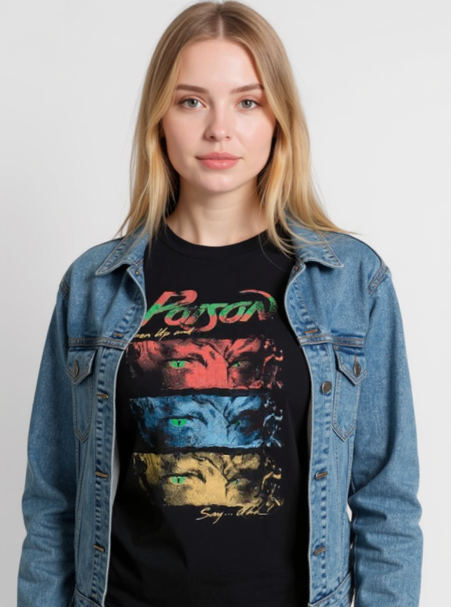 Poison - Eyes T-Shirt (Black)