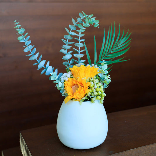 Bouquet de fleurs artificielles d'été Alamitos 66x35 cm