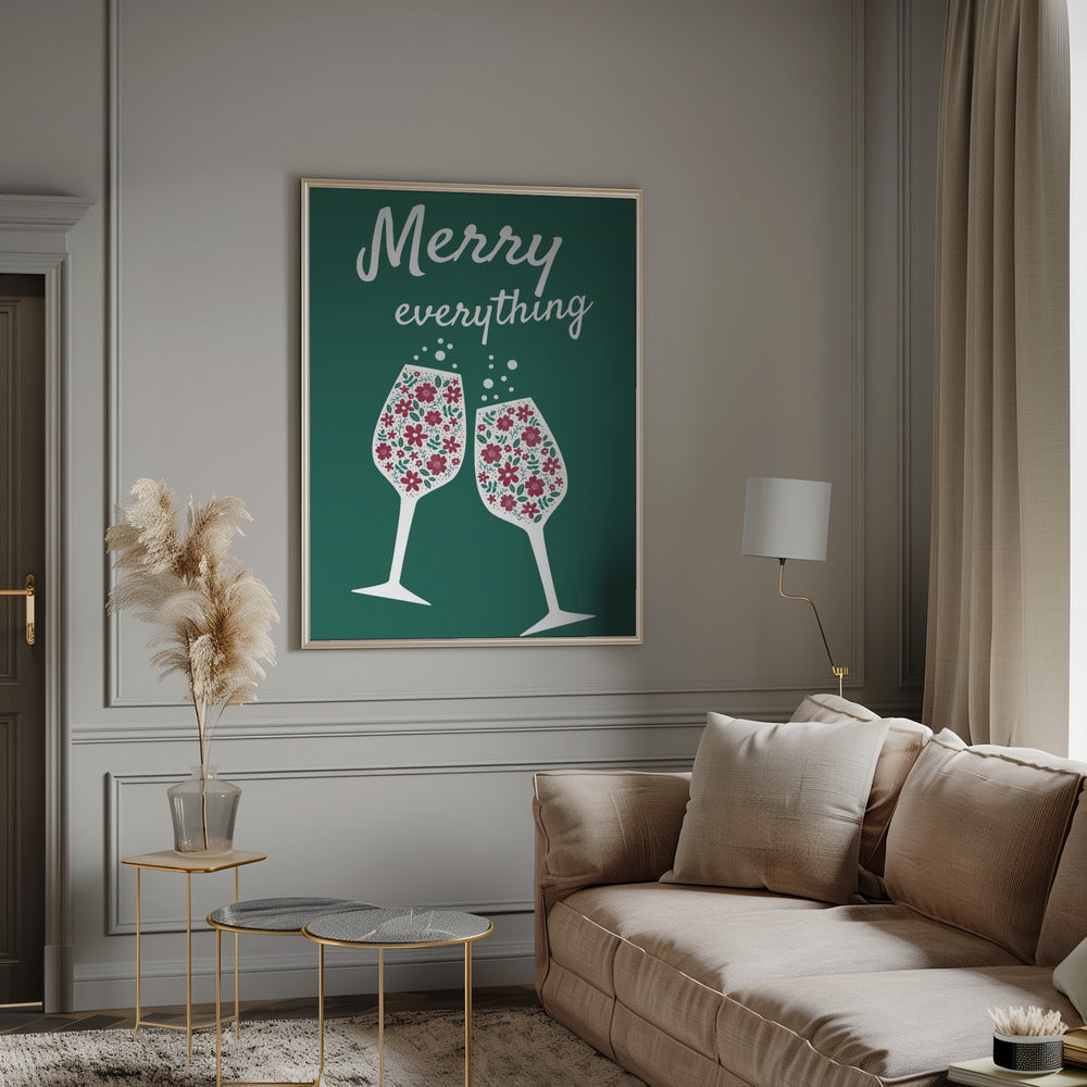 Impression sur toile Joyeux Tout
