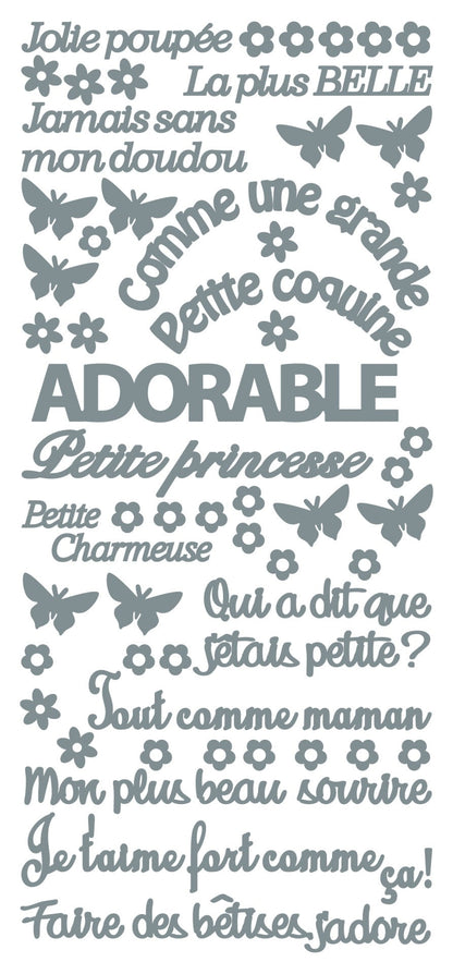 Autocollants à décoller - Adorables