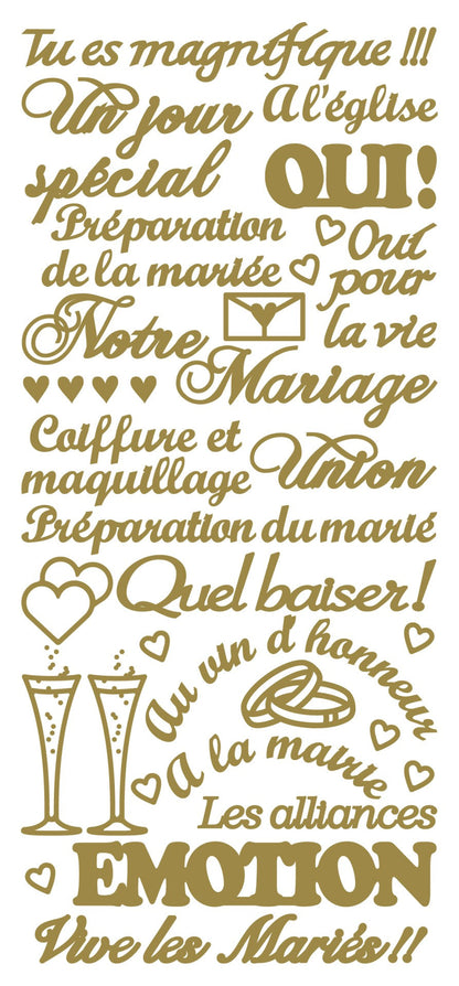 Autocollants à Décoller - Tu es Magnifique