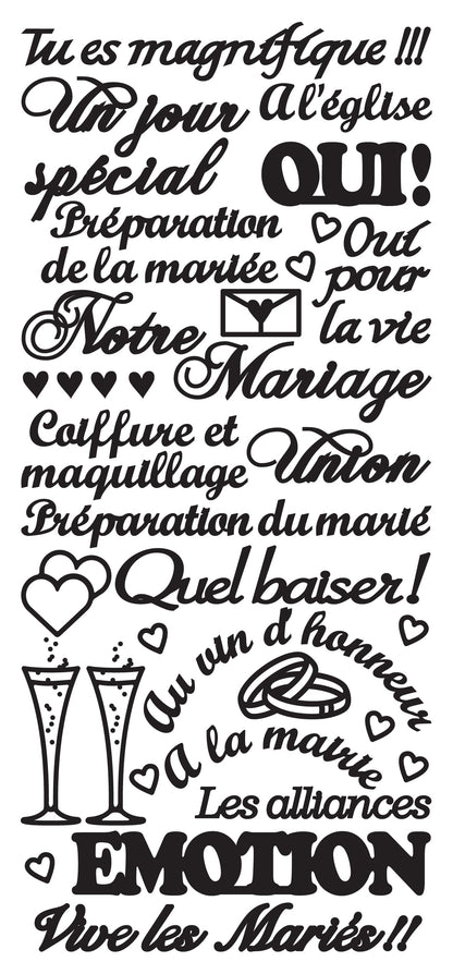 Autocollants à Décoller - Tu es Magnifique