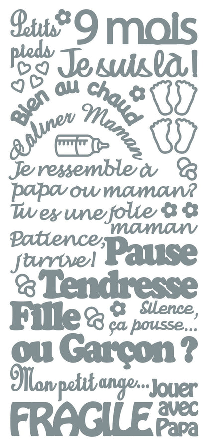 Peel Off Stickers - Je Suis La