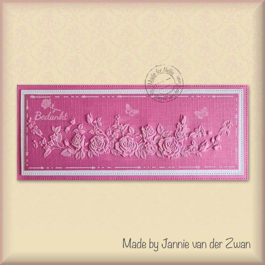 Nellie's Choice Tampon transparent mini - Papillons-2