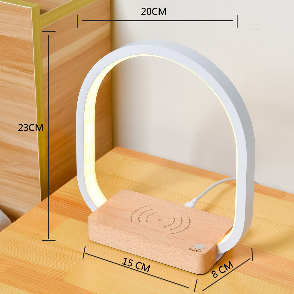 Lampe de table moderne multifonctionnelle avec recharge sans fil