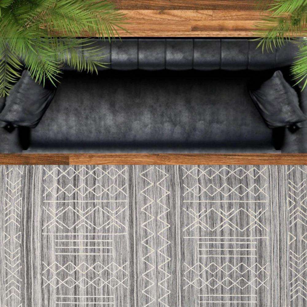Delilah Woven Wool 6X9 Rug