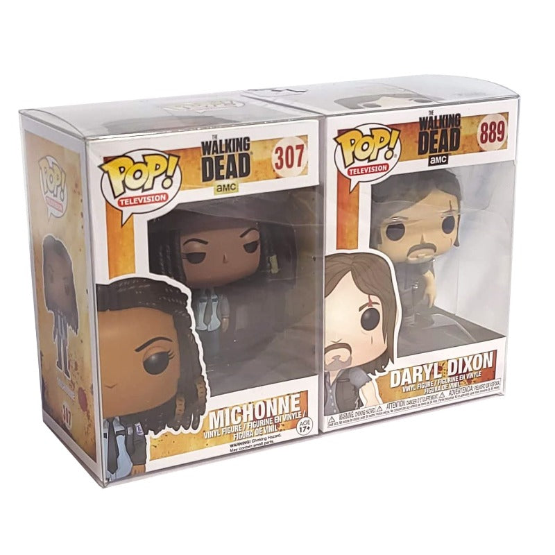 Funko Pop 2 figurines Wonderwoman EVORETRO PET Protector 0.35MM