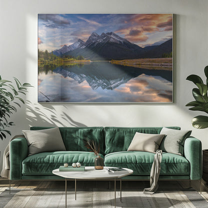 Décoration murale Chèvre Étang Alberta