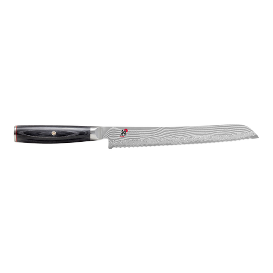 Miyabi Kaizen II 5000FCD Bread Knife 9.5" – FC61, Damascus Steel