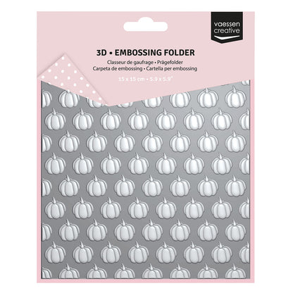 Vaessen Creative • Embossing Folder Pumpkins 5.9x5.9in 1pcs