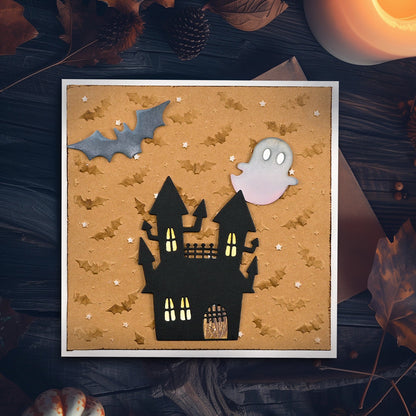 Vaessen Creative • Cutting and Embossing Die Ghost & Bat Friends 3pcs