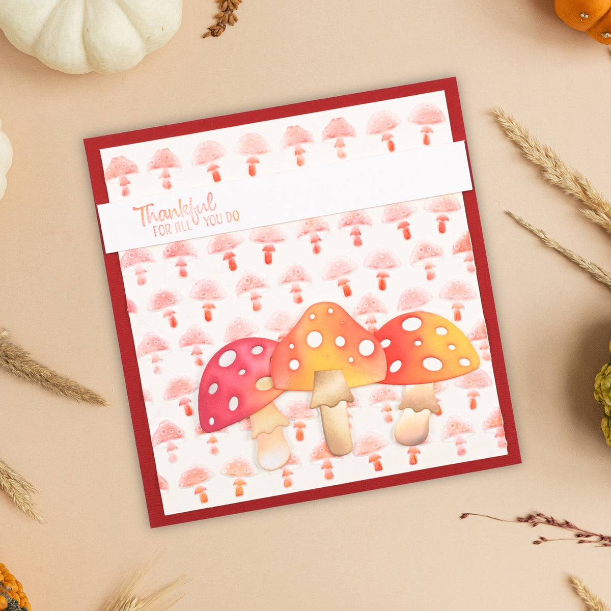 Vaessen Creative • Cutting Dies Build a Mushroom 6pcs