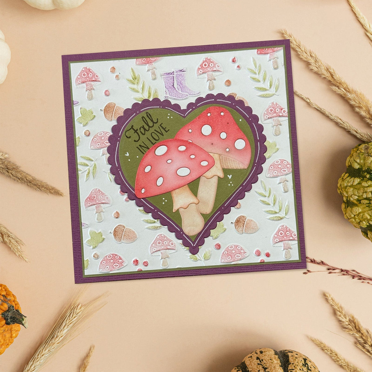 Vaessen Creative • Cutting Dies Build a Mushroom 6pcs