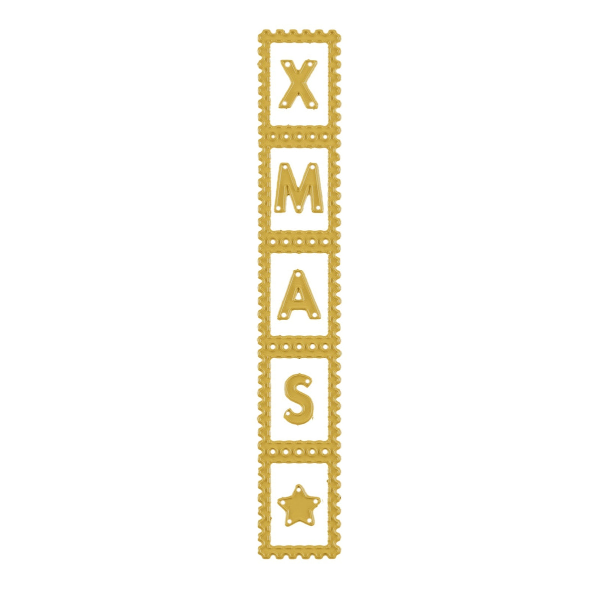 Vaessen Creative • Cutting Die Set Postal Stamp Strip