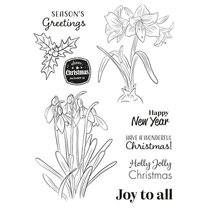Vaessen Creative • Clear Stamps Joy To All