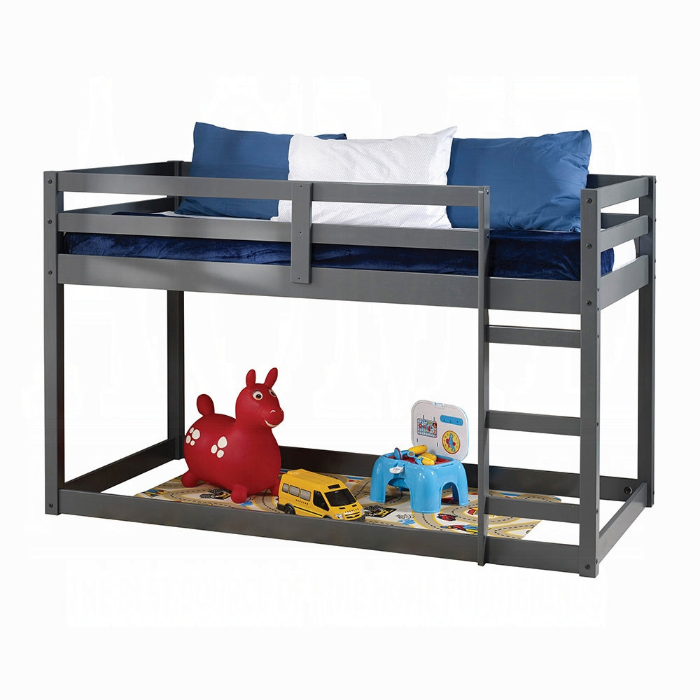 Lit mezzanine superposé Barney - Gris