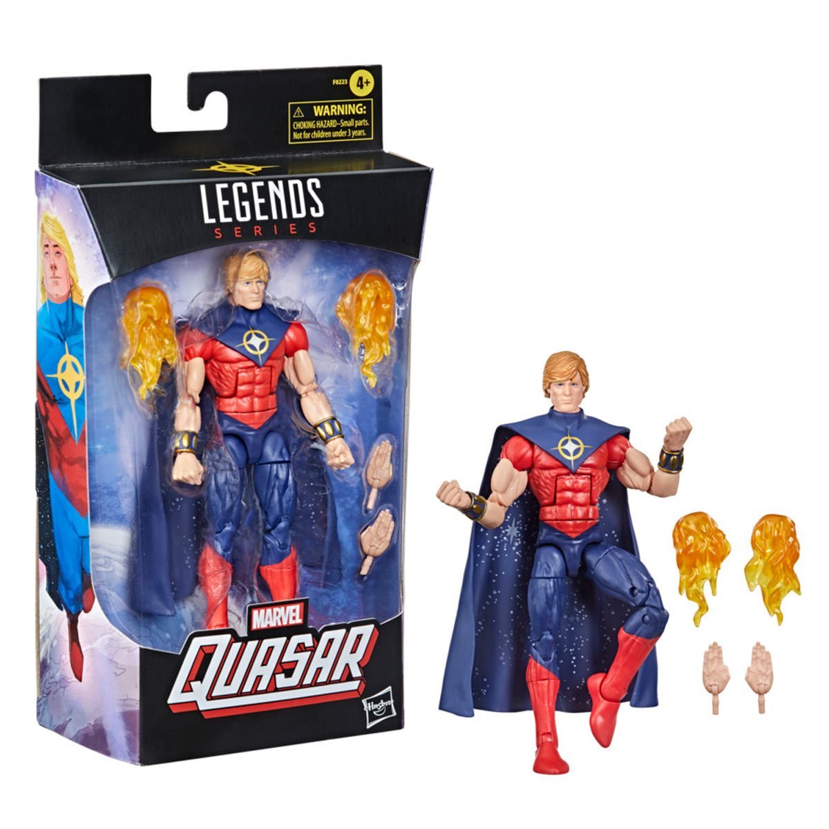 Figurine articulée Marvel Legends Quasar 15 cm – Exclusive