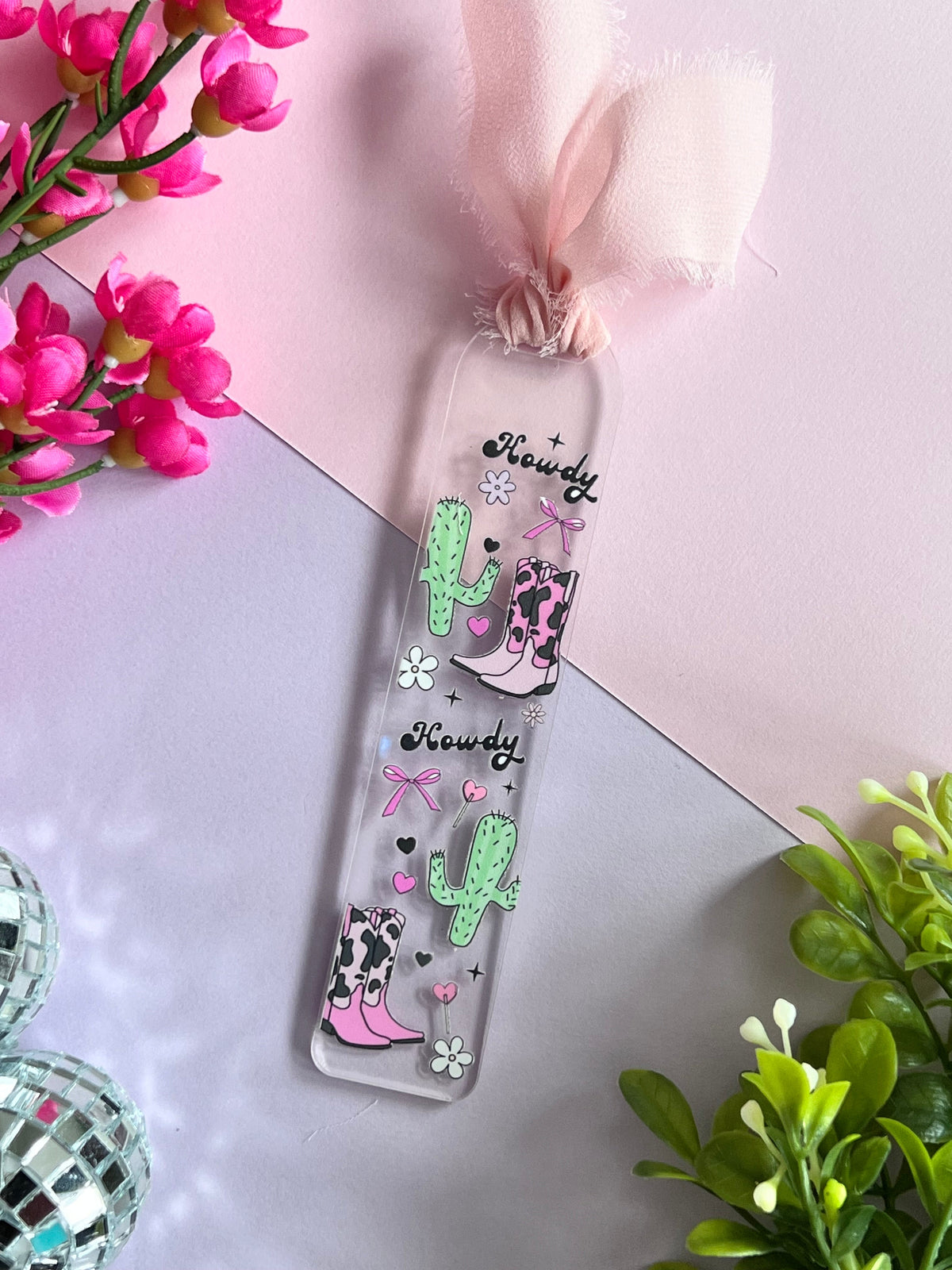Cowgirl bookmark