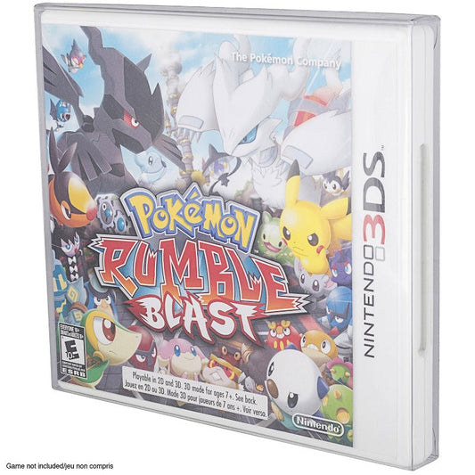 Nintendo 3DS (NTSC) - EVORETRO PET Protectors - Pack of 25