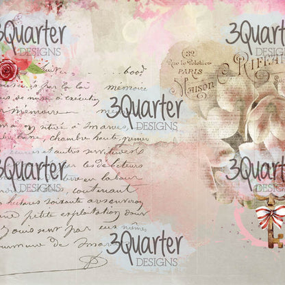 3Quarter Designs - Kit de base mini-album - Toujours à toi