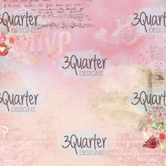 3Quarter Designs - Kit de base mini-album - Toujours à toi