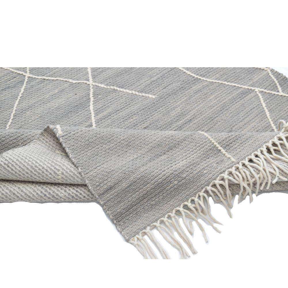 Tapis Mabel en laine tissée 6X9