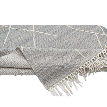 Tapis Mabel en laine tissée 6X9