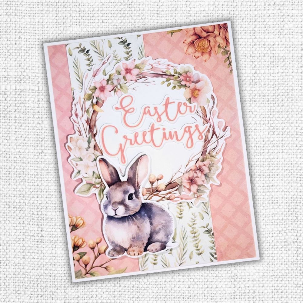 Kit de carterie Papiers Découpés Souvenirs de Pâques 34119