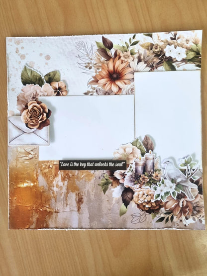 3Quarter Designs Wedded Bliss Lot de Papiers et de Découpes 30x30 cm
