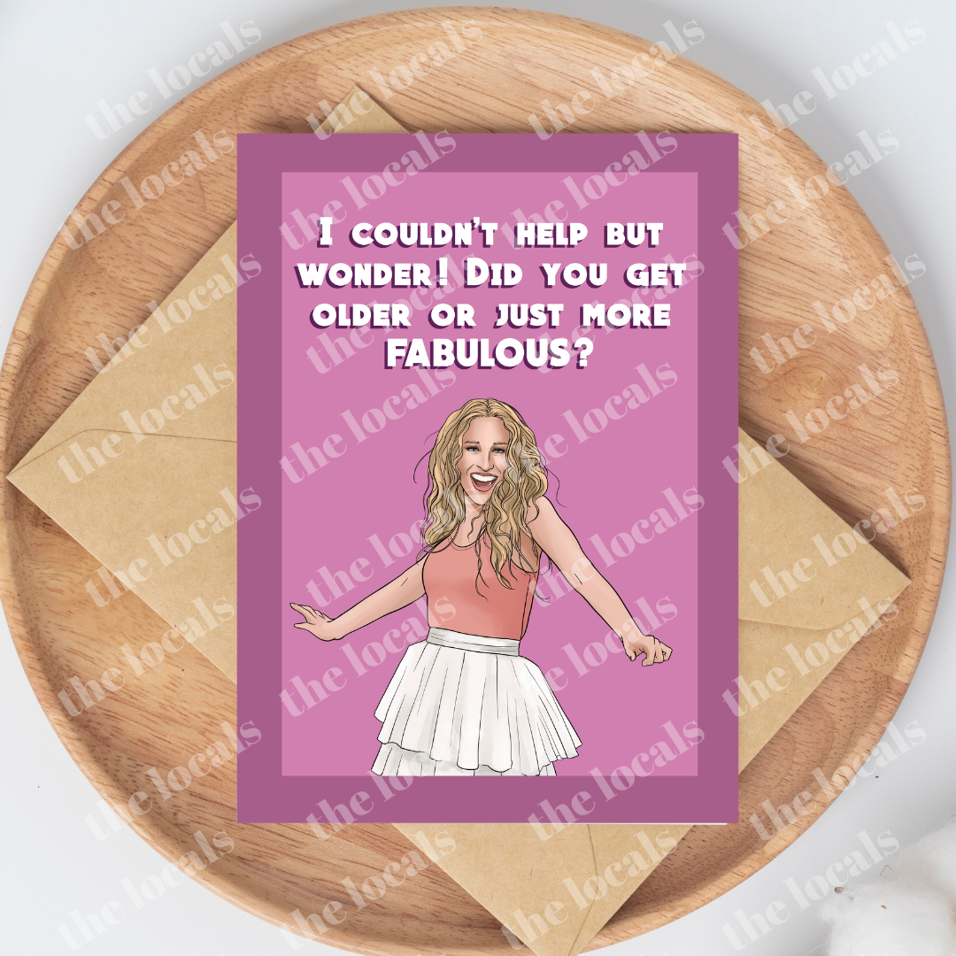 Pour être encore plus fabuleuse ! Carte de vœux