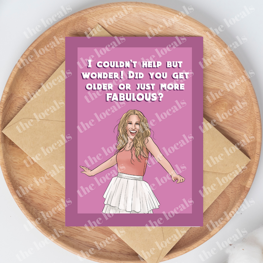 Pour être encore plus fabuleuse ! Carte de vœux