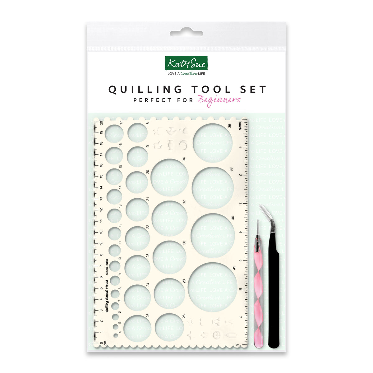 Ensemble d'outils de quilling Katie Sue pour débutants