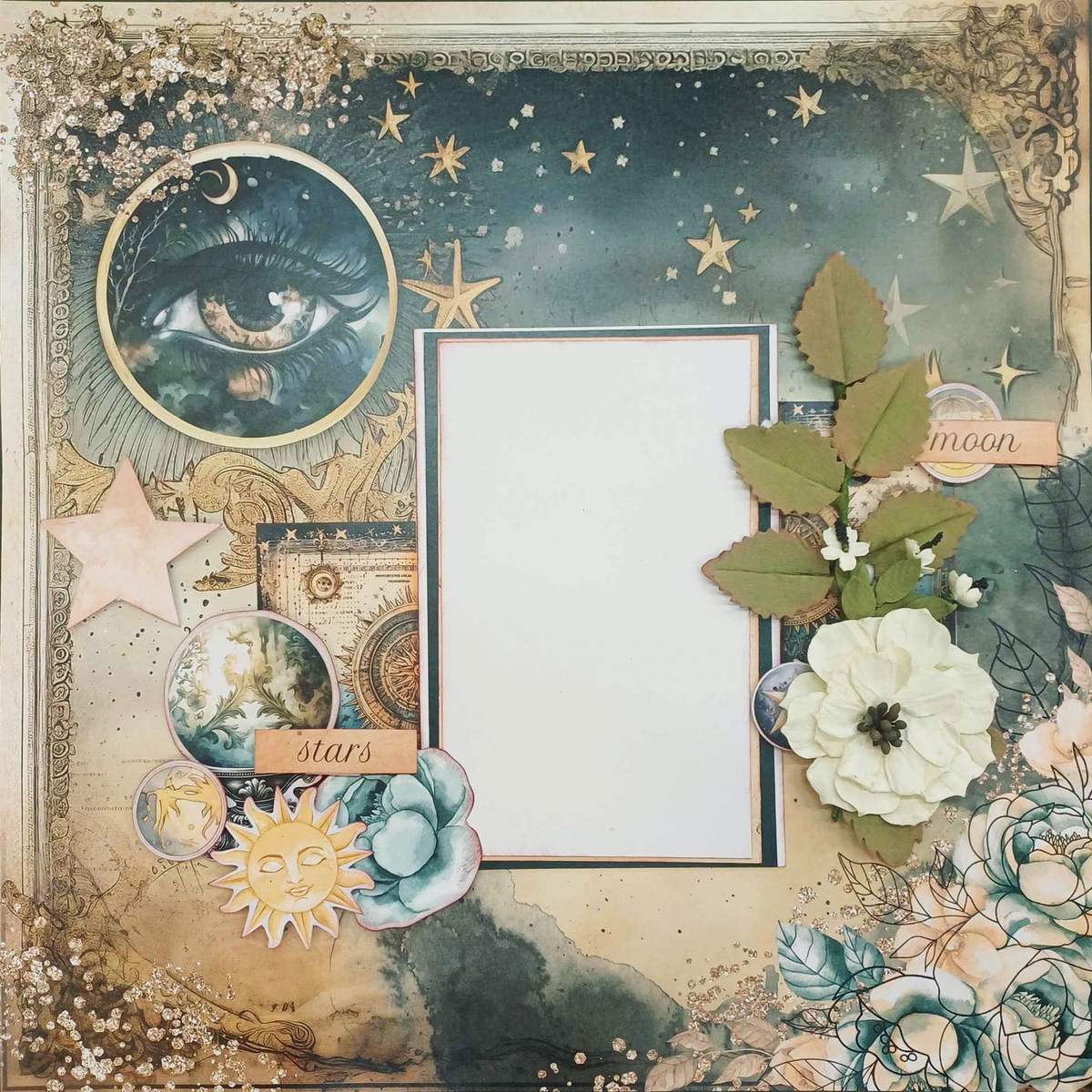 Collection de scrapbooking 3Quarter Designs Ciels Célestes 30x30 cm