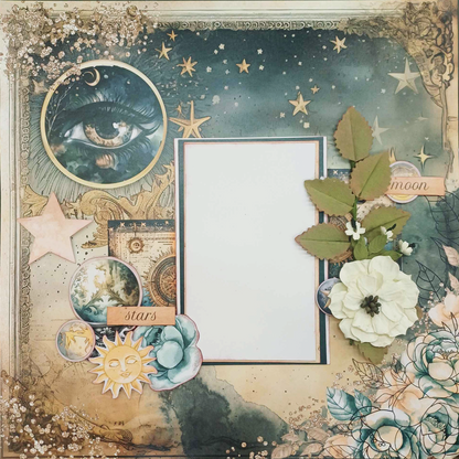 Collection de scrapbooking 3Quarter Designs Ciels Célestes 30x30 cm