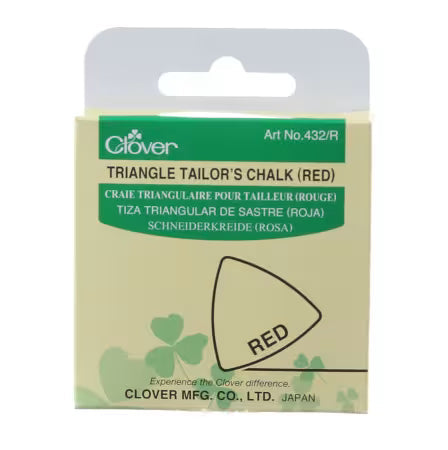 Clover Triangle Tailors Chalk