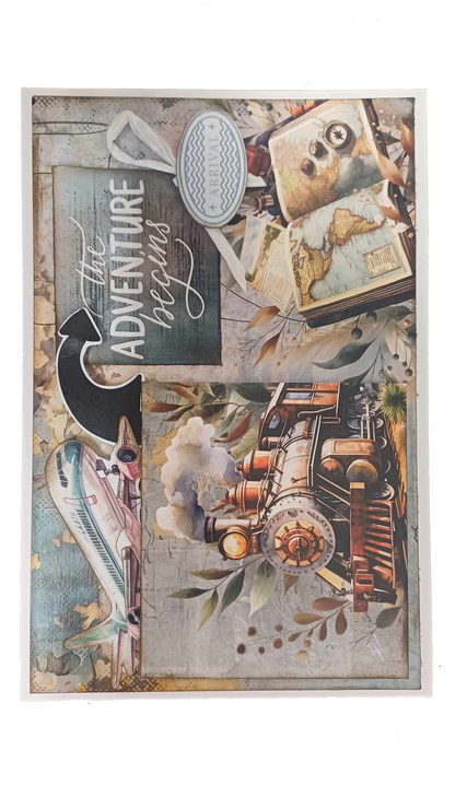 3Quarter Designs Adventures Return 6x4 Card Pack