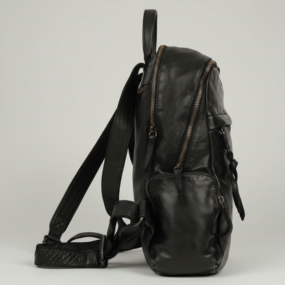 MET Premium Leather Backpack. Urban Rucksack