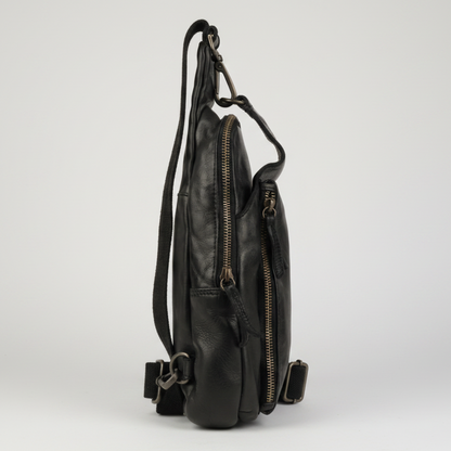 MET Off The Shoulder Leather Chest Bag Backpack