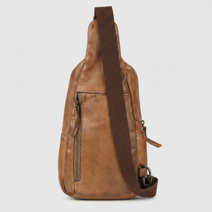 MET Off The Shoulder Leather Chest Bag Backpack