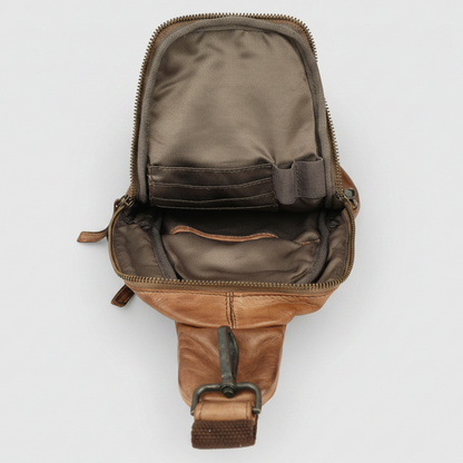 MET Off The Shoulder Leather Chest Bag Backpack