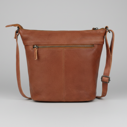 MET Premium Leather Crossbody Bag. Sleek Urban Organiser