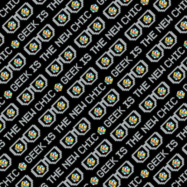 Rubiks 2 - Geek, la nouvelle tendance chic - Noir