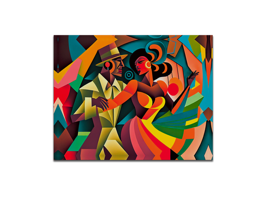 Art mural - Fiesta Latina - Art moderne - Toile imprimée