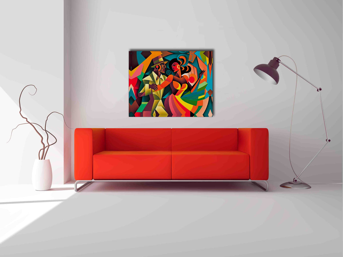 Art mural - Fiesta Latina - Art moderne - Toile imprimée