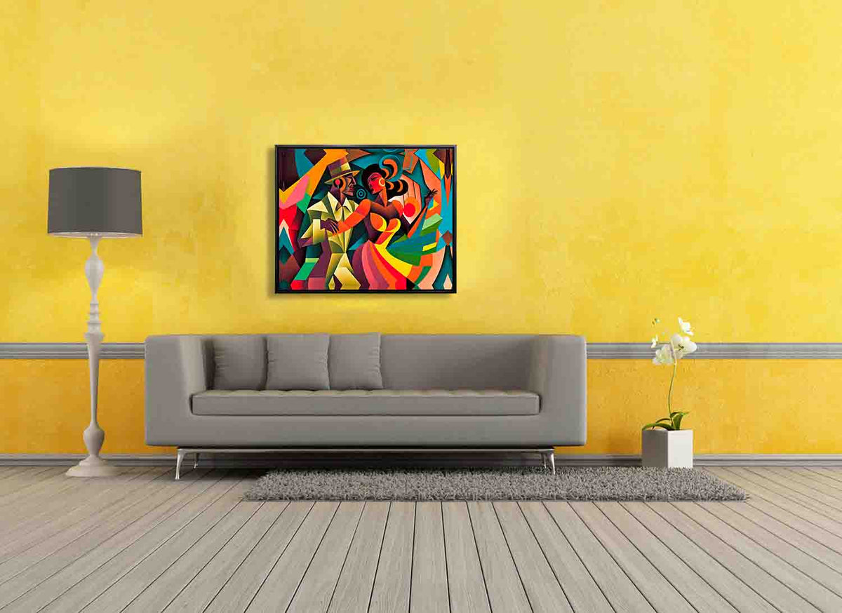 Art mural - Fiesta Latina - Art moderne - Toile imprimée